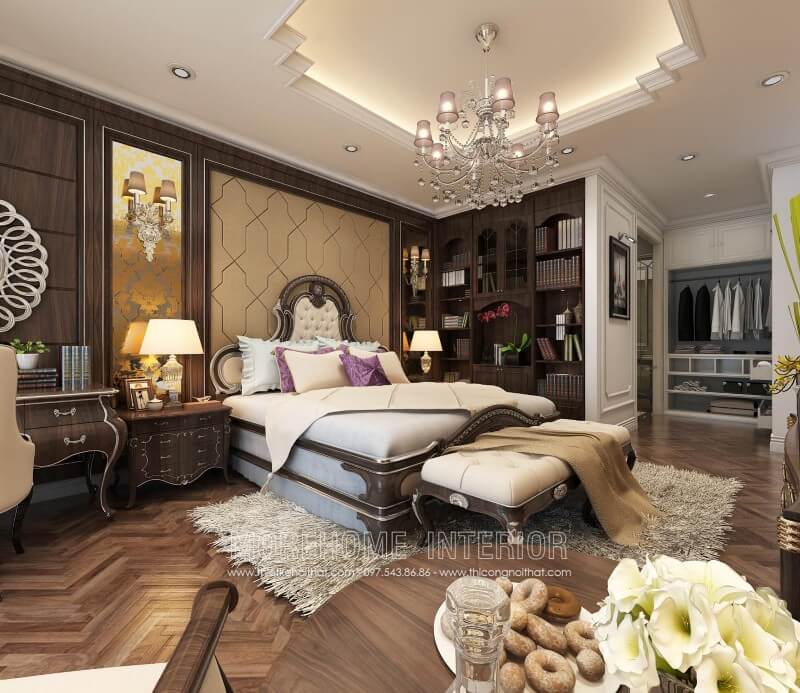Giường ngủ chung cư Giường ngủ chung cư