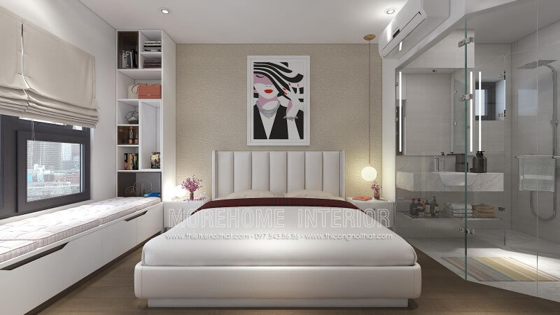 Giường ngủ bọc da Giường ngủ bọc da