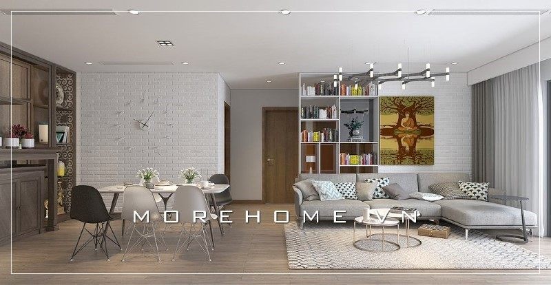 Chiêm ngưỡng và cân nhắc mẫu thiết kế phòng khách chung cư hiện đại đẹp sang trọng và tinh tế cho không gian sống của gia đình.