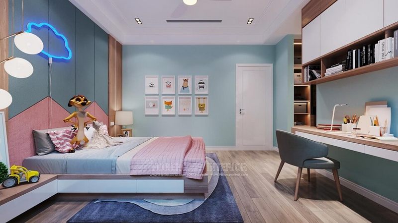 Morehome chuyên thiết kế sản xuất các mẫu giường ngủ đẹp cho phòng trẻ em