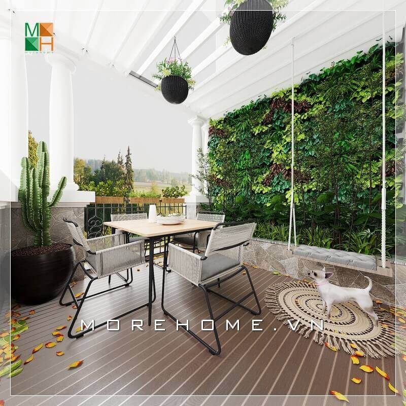 Ấn tượng với cách sắp xếp, bố cục trang trí bàn ghế hiện đại và thư giãn