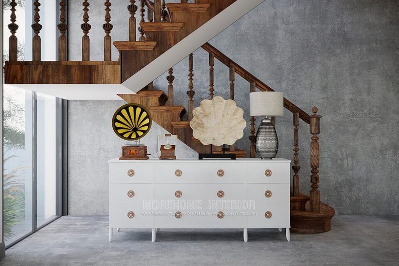 Dễ dàng biến hóa không gian trống trong căn nhà với những mẫu kệ decor gỗ hiện đại, tân cổ điển