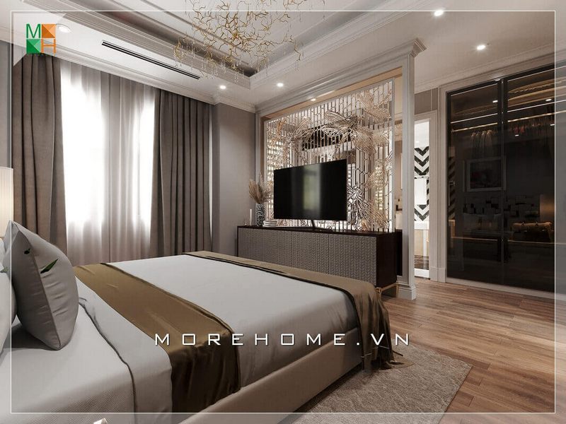 Mẫu thiết kế nội thất phòng ngủ chung cư, nhà phố, biệt thự cao cấp và sang trọng.