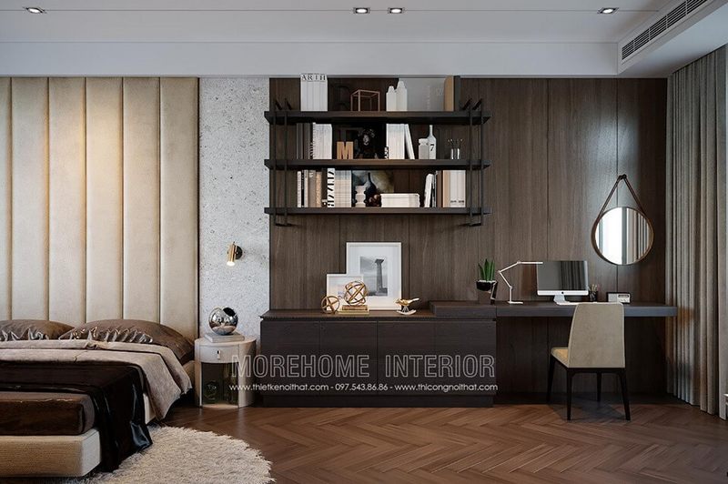 Mẫu bàn làm việc gỗ đẹp